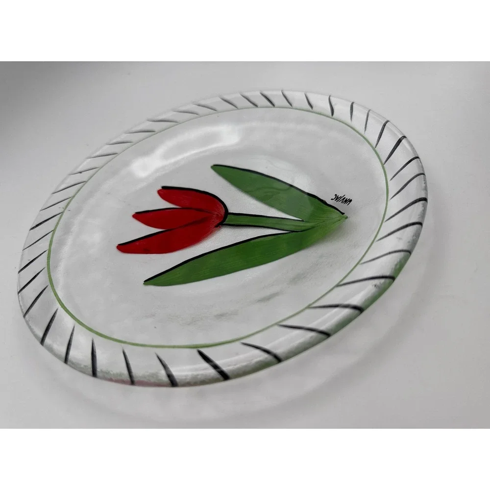 Kosta Boda hand painted